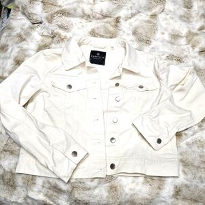 Bagatelle White Denim Jean Jacket Medium